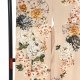 ジャパンスタイル　ライトアプリコット　菊に桜（【振袖・袋帯・長襦袢のセット商品】）