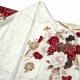 SACRA 白　牡丹に桜　雪輪（【振袖・袋帯・長襦袢のセット商品です】）