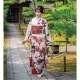 SACRA 白　牡丹に桜　雪輪（【振袖・袋帯・長襦袢のセット商品です】）