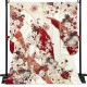 SACRA 白　牡丹に桜　雪輪（【振袖・袋帯・長襦袢のセット商品です】）