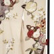東京レトロ サンドベージュ　花丸文に桜（【振袖・袋帯・長襦袢のセット商品です】）