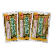 (5F-007)大沢の野沢菜漬け650g×3袋（Y）