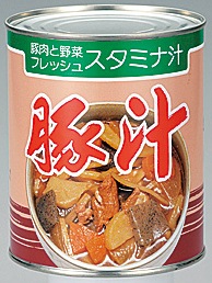 豚汁 2号缶 820g（3～4人分）｜ゆのたにオンラインショップ