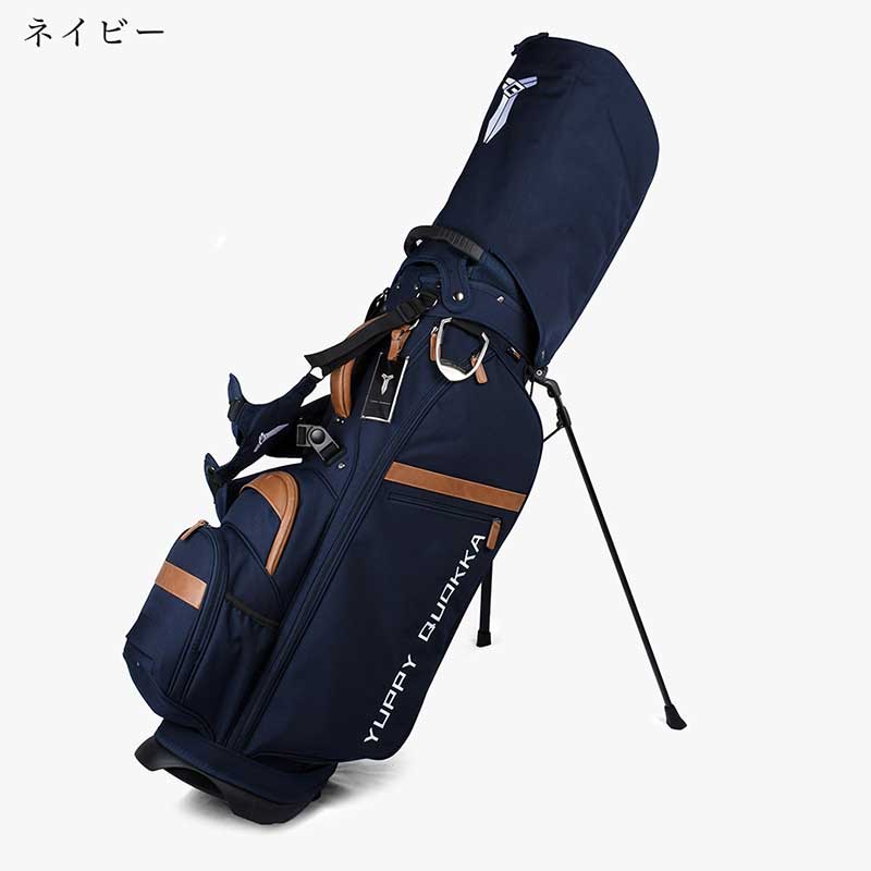 BOLSA ゴルフバッグ ネイビー LUX CF ｜ 9.0 スタンドキャディバッグ | すべての商品 | ヤッピー