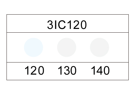 サーモカラーセンサー 3IC130 （3点式・130-150℃）