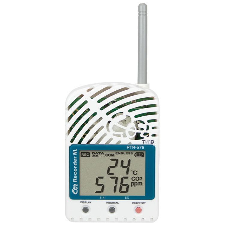 【価格問い合わせ】おんどとり ワイヤレス RTR-576（温度・湿度・CO2）