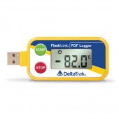 フラッシュリンク  ドライアイス対応USB PDFイントランジットデータロガー