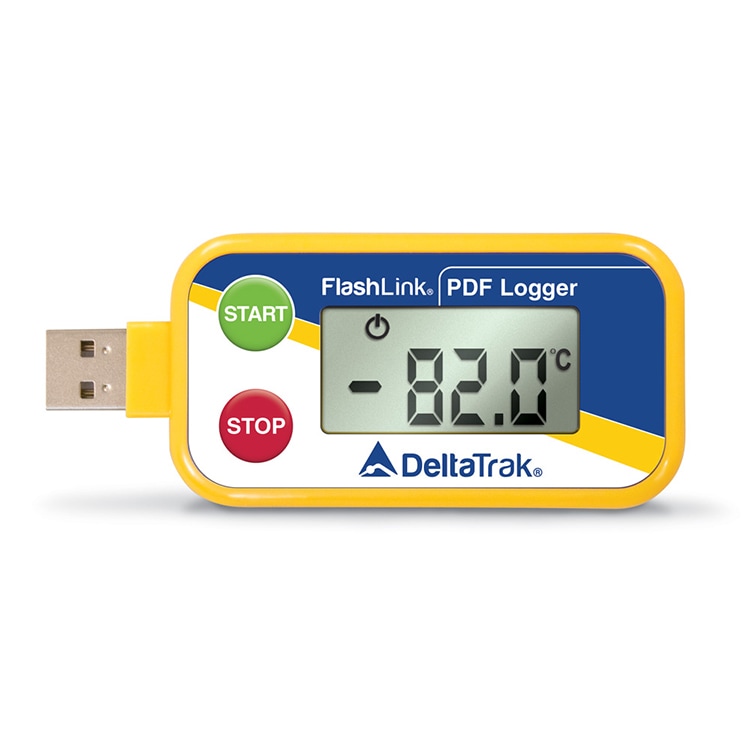 フラッシュリンク ドライアイス対応USB PDFイントランジットデータロガー