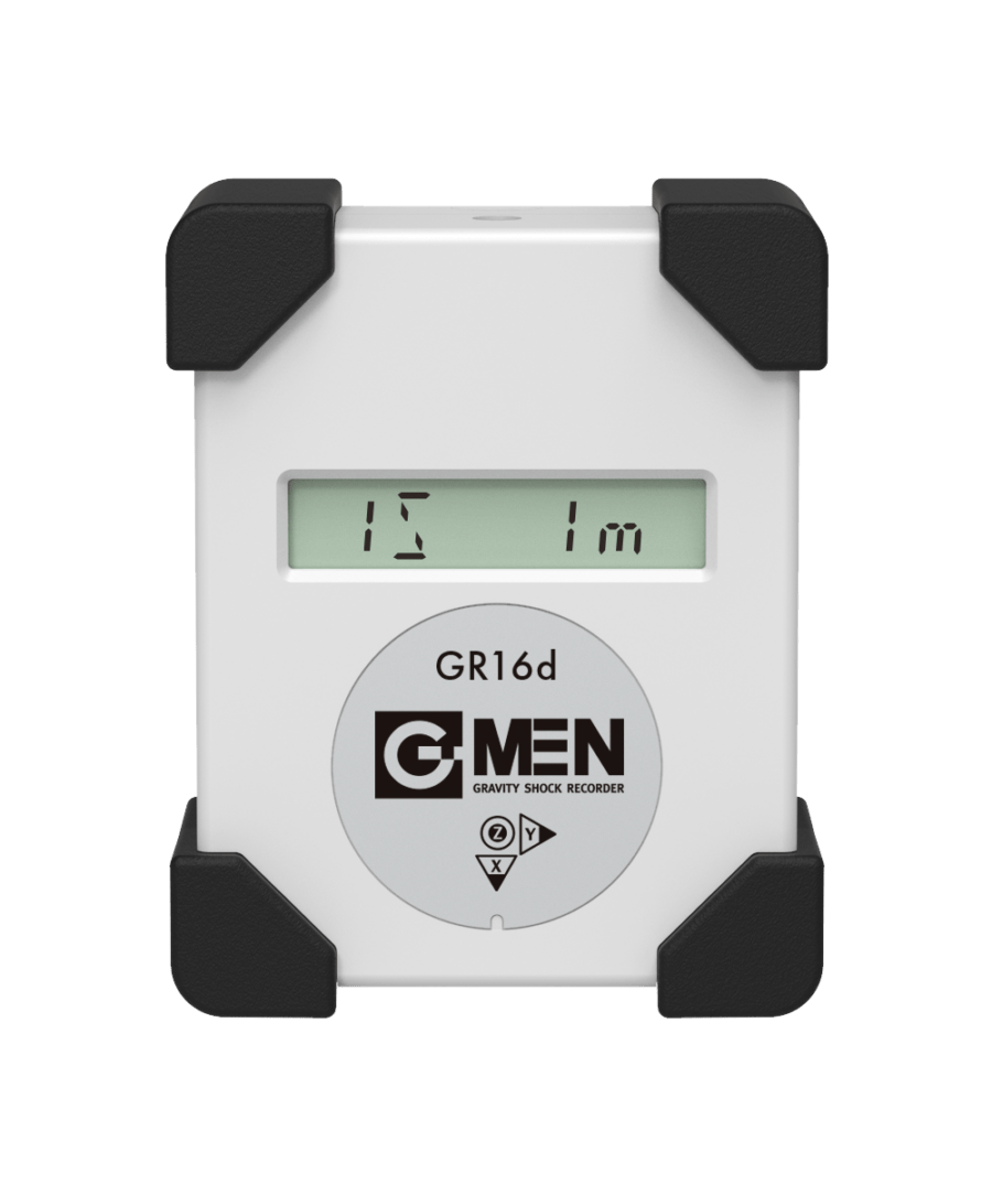 【新機種】G-MEN GR16d（16G用）（振動衝撃/温湿度レコーダー）