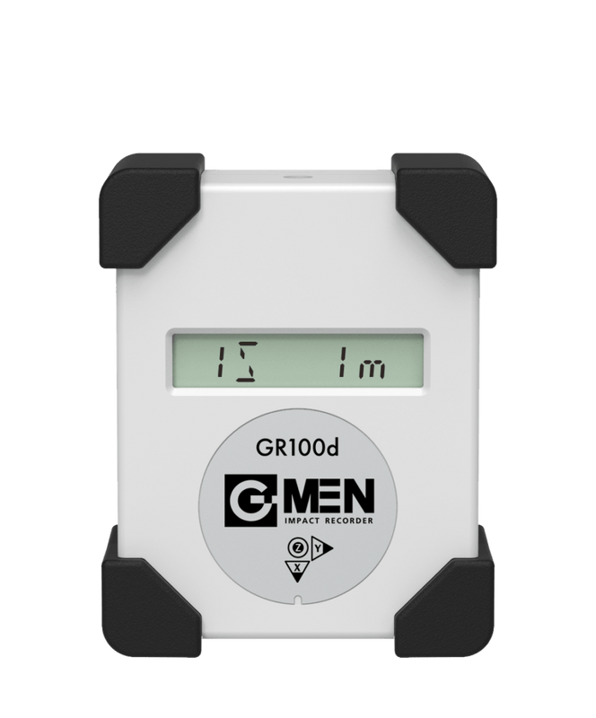【新機種】G-MEN GR100d（100G用）（振動衝撃/温湿度レコーダー）