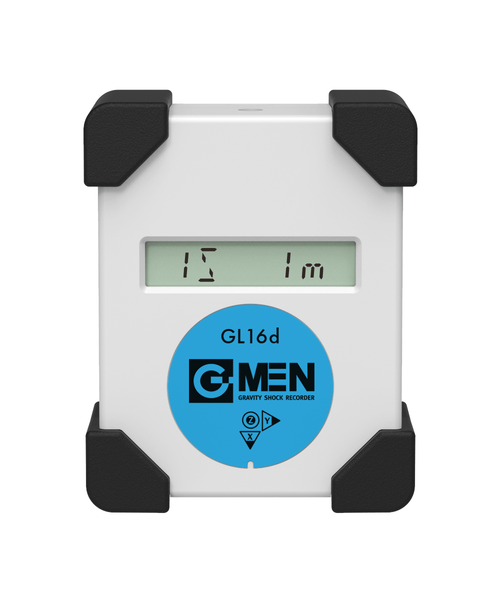 G-MEN GL16d｜輸送振動データロガー・衝撃／温湿度レコーダー（Bluetooth搭載）