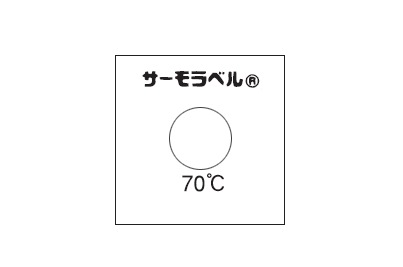 サーモラベル Ll-210 (1点式・変色温度210℃)