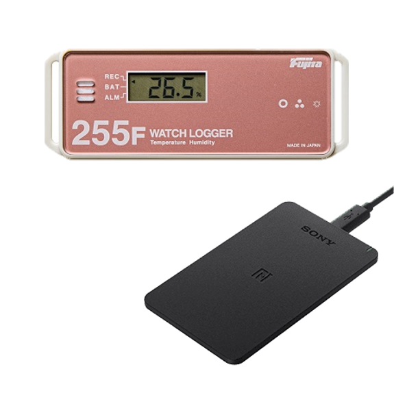 ウォッチロガー KT-255F・データ収集機セット（温度・湿度）
