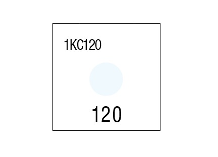 サーモカラーセンサー 1KC130 (1点式・変色温度130℃)