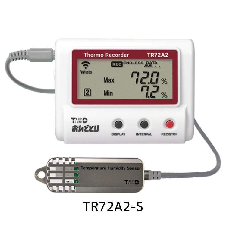 おんどとり スタンダード TR-72wb(温度・湿度)