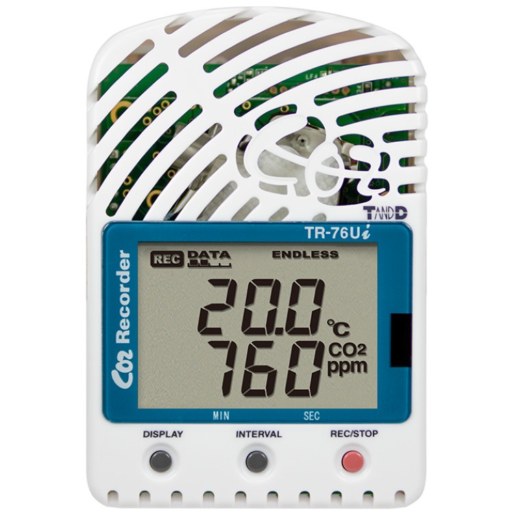 【価格問い合わせ】おんどとり スタンダード TR-76Ui(温度・湿度・CO2)