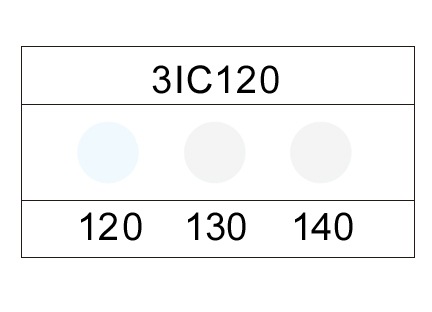 サーモカラーセンサー 3IC170 (3点式・170-190℃)