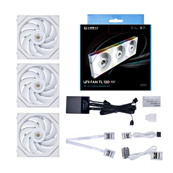 UNI FAN TL120 WT 3Pack UF-TL120-3W [zCg]