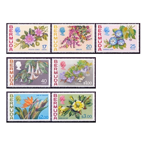 バミューダ | ☆外国切手アウトレット☆,植物,花・木 | 切手の専門店