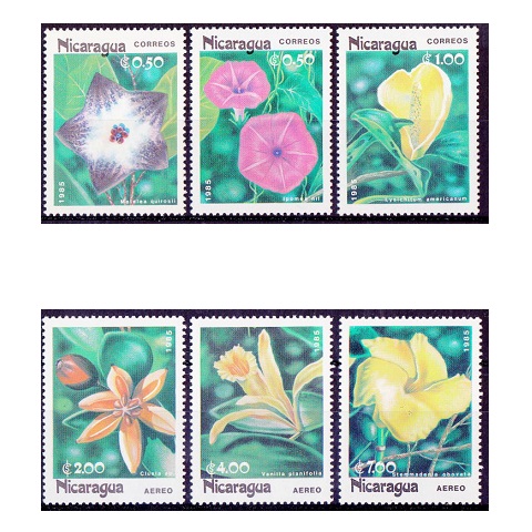ニカラグア | ☆外国切手アウトレット☆,植物 | 切手の専門店・ネット