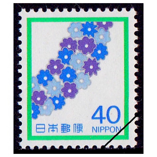 切手40 のり式】40円普通切手・七宝（1シート100枚）｜郵便局のネット