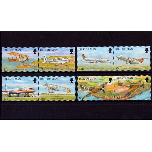 マン島 | ☆外国切手アウトレット☆,乗り物,飛行機 | 切手の専門店