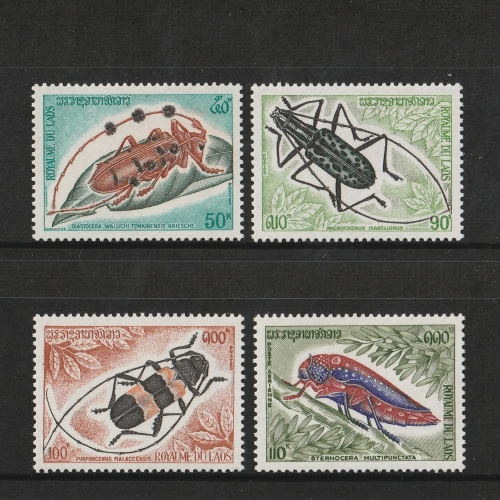 ラオス | ☆外国切手アウトレット☆,昆虫,その他 | 切手の専門店