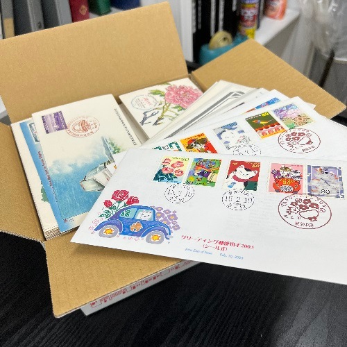 ハッピーパケット 初日カバー いろいろ 500通以上 | ☆日本切手