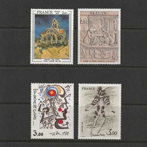フランス | ☆外国切手アウトレット☆,芸術・美術 | 切手の専門店