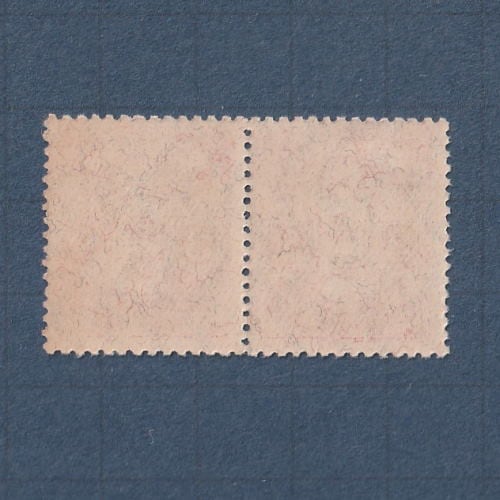 □現品画像□ 田沢型旧大正毛紙 3銭額面 横2連 美品 | 通常切手（手彫