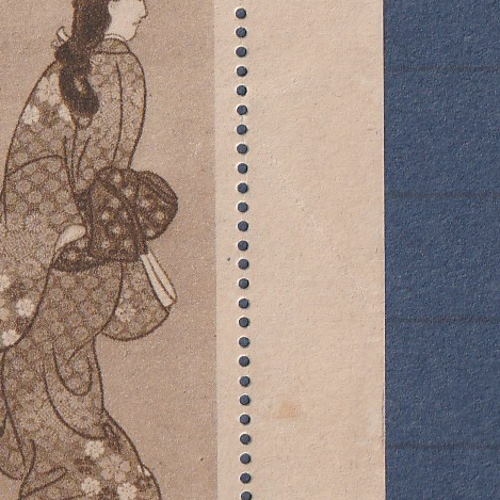 □現品画像□ 切手趣味週間 1948年 見返り美人 シート 並～難あり品