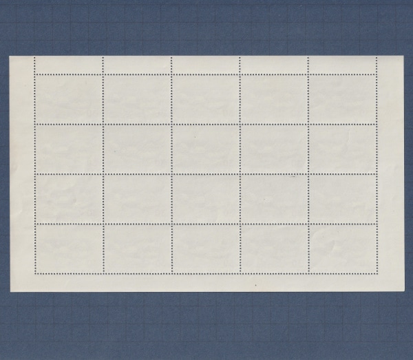 □現品画像□ 国際文通週間 1960年 蒲原 シート 並品 | プレミア切手