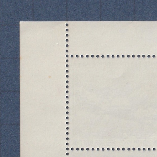 ◎D-57679 切手 国際文通週間 1960年 蒲原 (安藤広重) シート1枚