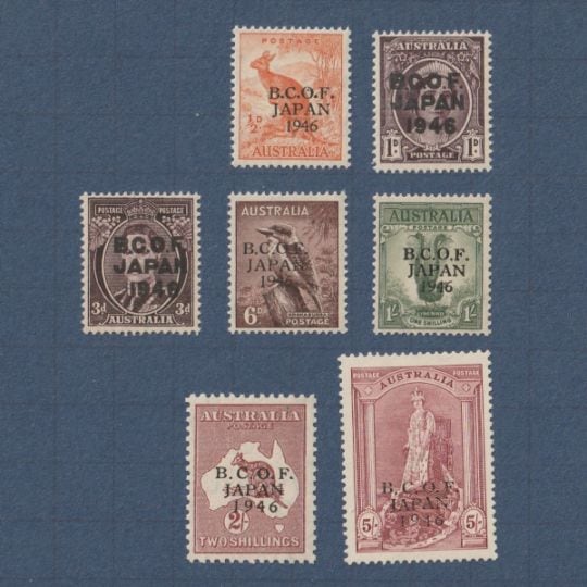 □現品画像□ イギリス連邦占領軍切手 美品 | その他（見本字