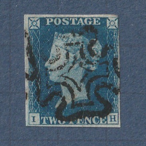 □現品画像□ ペンス・ブルー 使用済 | ☆外国切手アウトレット☆,海外