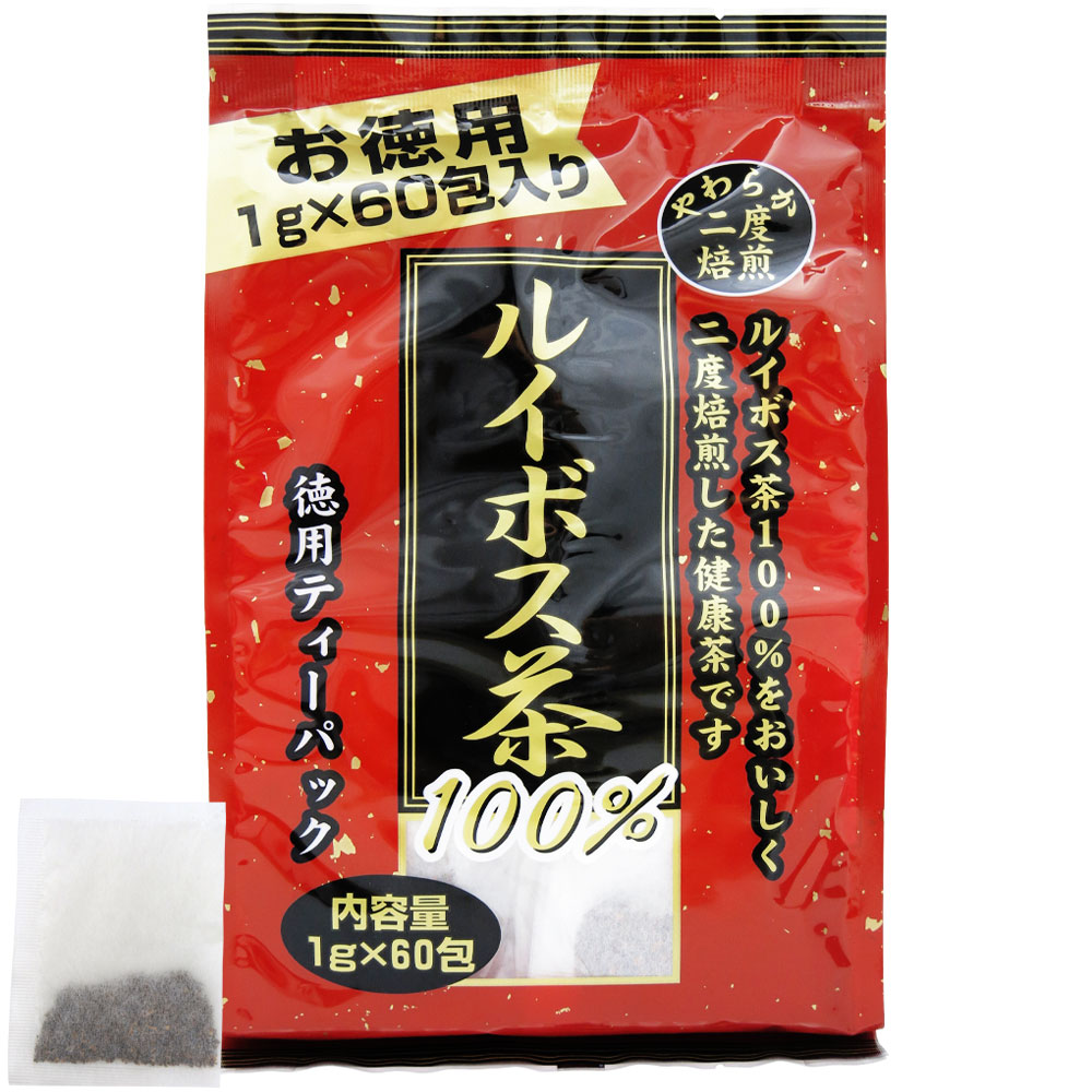 徳用二度焙煎 ルイボス茶 (1g×60包)【宅配便】 | ヘルスケア,健康茶