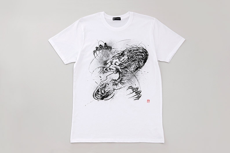 Tシャツ 真龍（ホワイト）