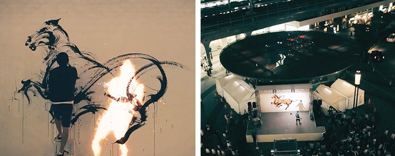 JRA凱旋門賞初売記念イベントに出演