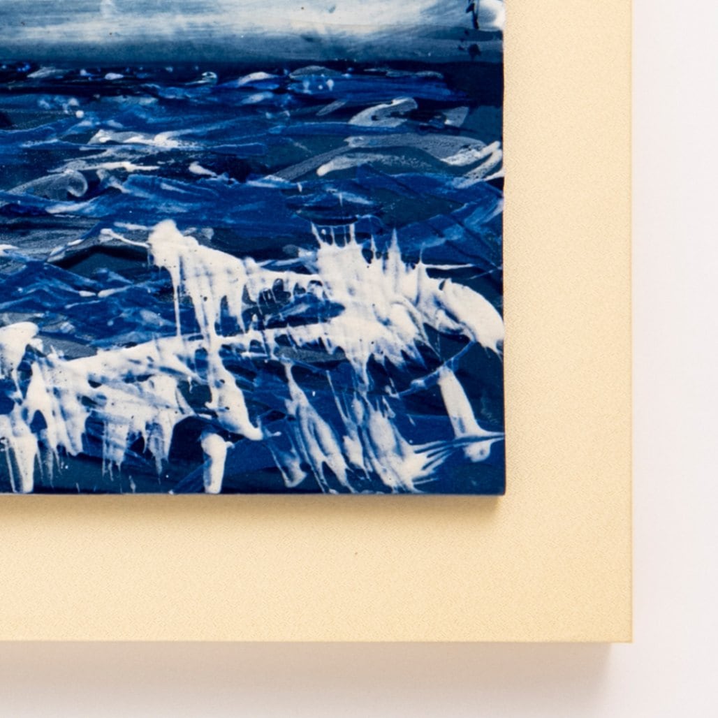 パネル・額装について
本作品には、作品を固定するパネルが付