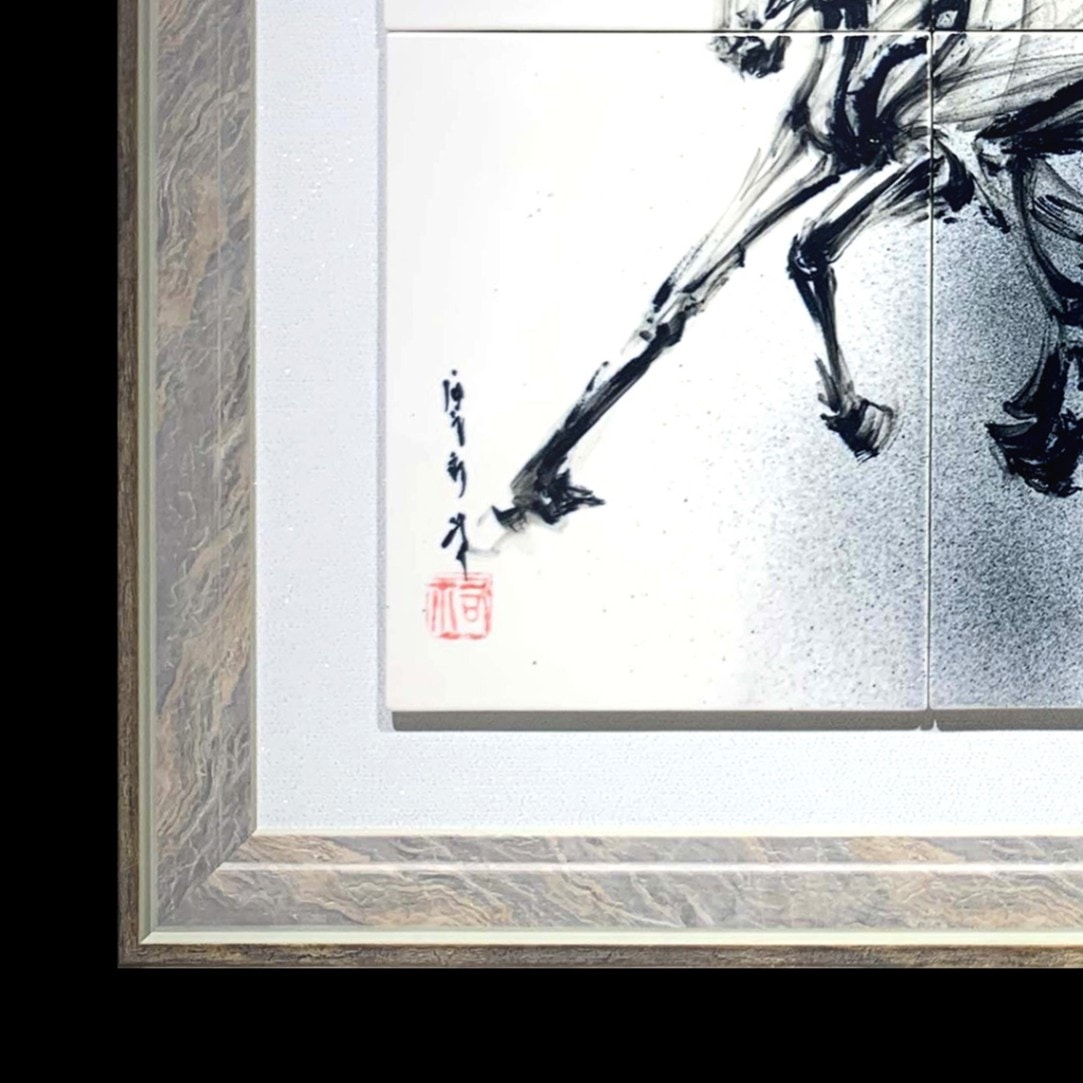 【希少】トレント Torrente 陶額 陶画 陶板画 デッサン 人物画 陶板名画の庭】世界初の絵画庭園｜数々の名画を再現した陶板画
