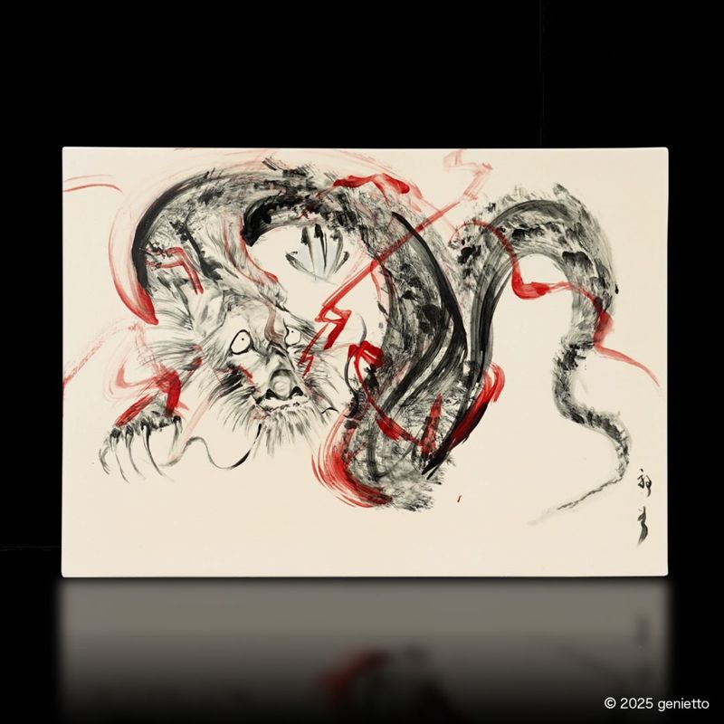 陶墨画 | 墨絵・陶墨画アーティスト 西元祐貴 Yu-ki Nishimoto