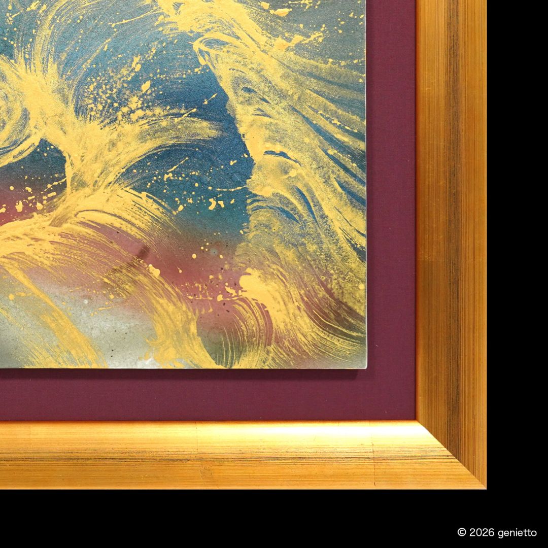 額装サービスについて
作品の魅力を引き立てる専用額に入れて