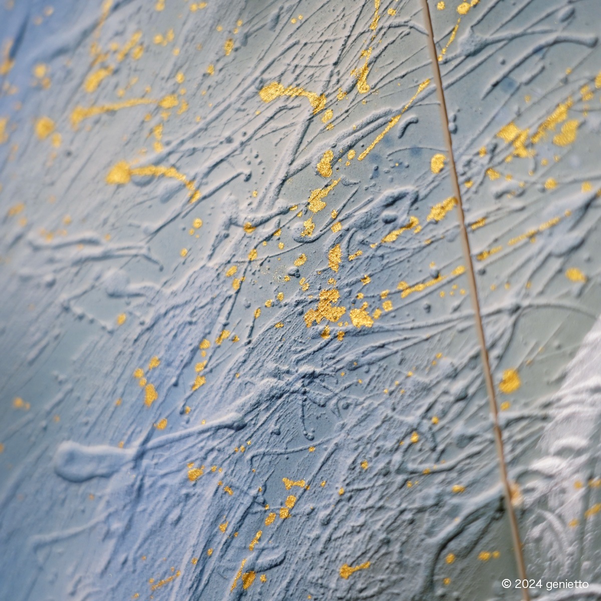 直筆陶墨画「公器天財」