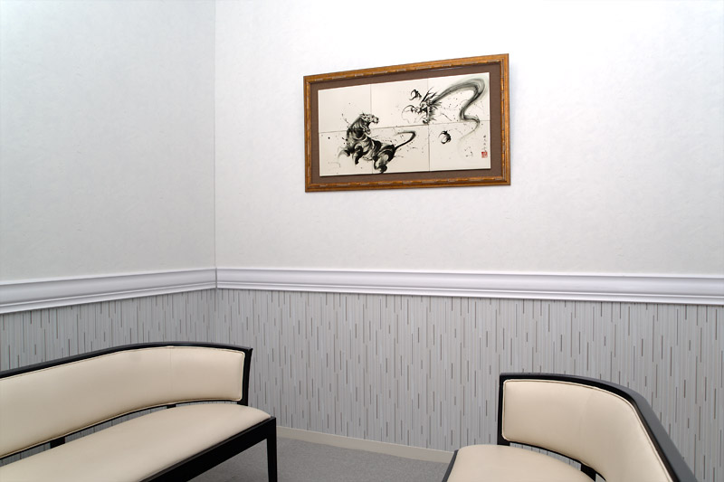 直筆陶墨画「一所双璧（いっしょそうへき）」 | 墨絵・陶墨画