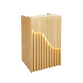 受付カウンター　レジカウンター　ハイカウンター　引き出し付き　配線穴付き　隠れLEDライト　角丸　ホワイト　カスタマイズ可能 シンプル モダン　ノルム ナチュラル　木製 業務用