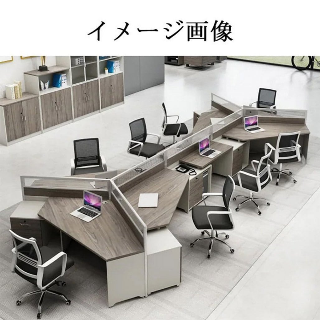 オフィスデスク オフィステーブル オフィス家具 木目調 多人使用 分類 