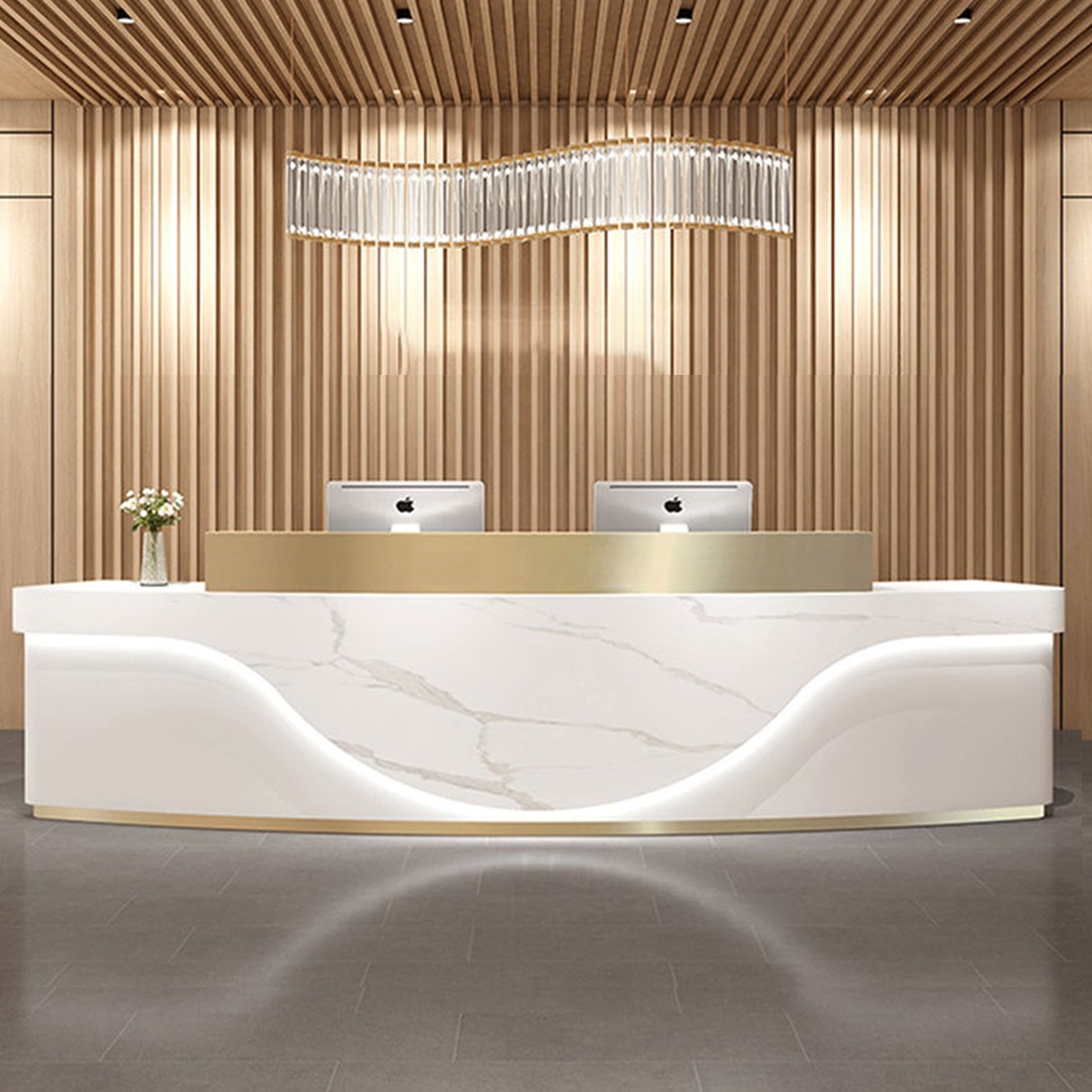 受付カウンター エントランス受付 カウンターテーブル オフィス