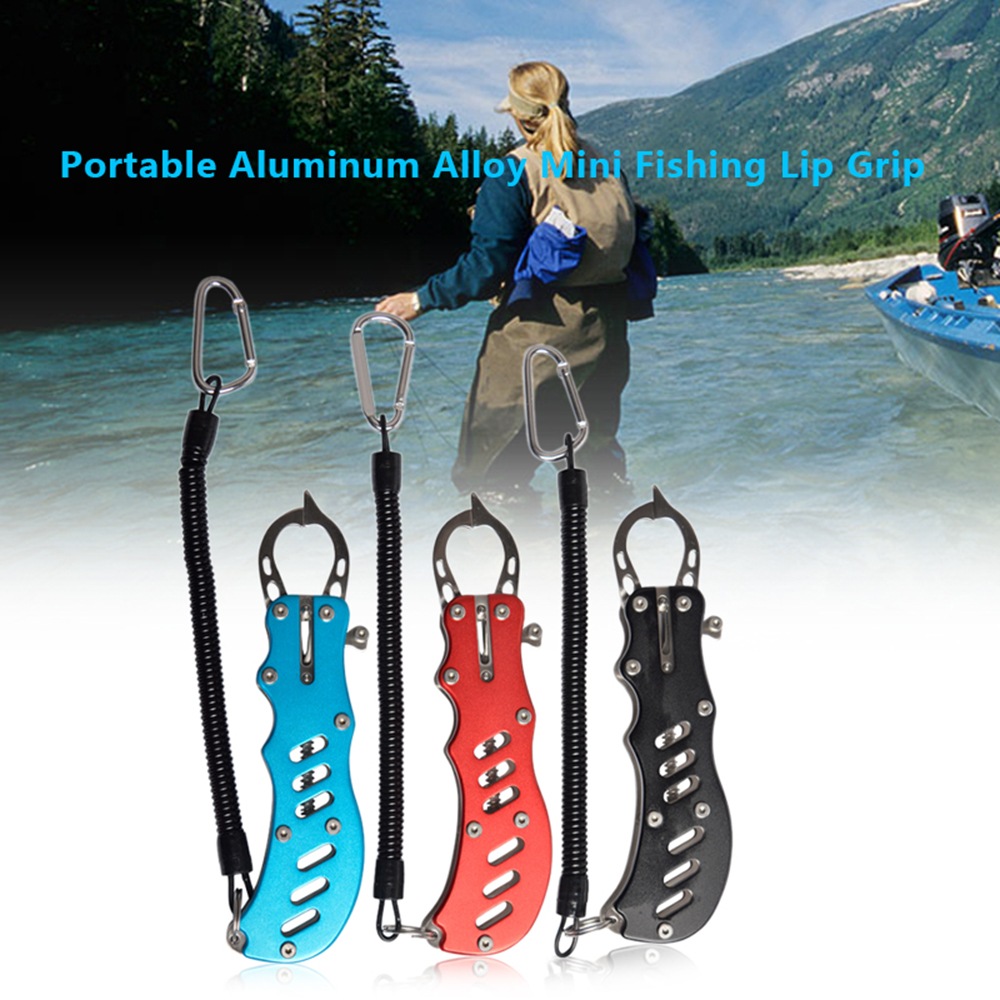3色 ステンレス製 つかみやすい 小型フィッシュグリップ フィッシュキャッチャー 魚つかみ 釣具 魚掴み アウトドアギア Outdoor 釣り プライヤー キャッチャー Satex