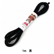 ゴム 『ハイカラーゴム (S) 2M 黒』 YUSHIN 遊心【ユザワヤ限定商品