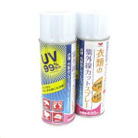 【日傘キット・日傘完成品最大30％オフ】 UVカットスプレー 『衣類の紫外線カットスプレー420ml』 KAWAGUCHI カワグチ 河口|染料・布描き|ソーイング